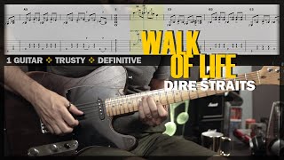 Download lagu Walk of Life | Guitar Cover Tab | Fingerpicking Solo Lesson | Backing Track w/ Vocals 🎸 DIRE STRAITS mp3