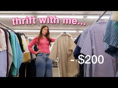 COME THRIFT WITH ME + try on haul ????