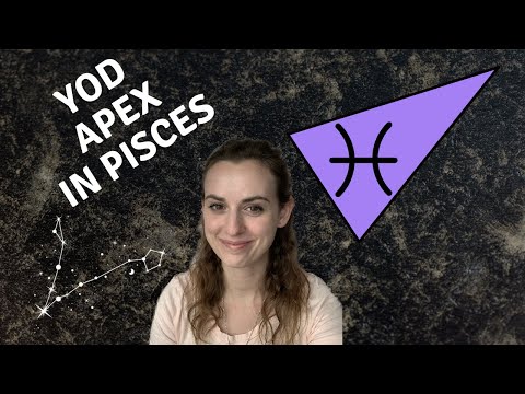 Pisces Yod Apex in Pisces Bases in Libra and Leo - Finger of God Apex in Pisces Astrology