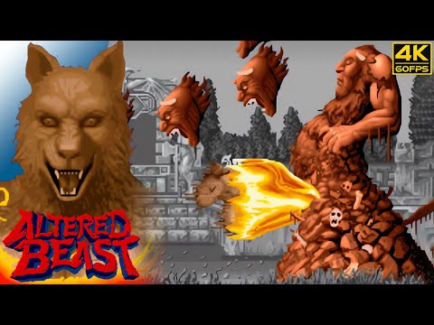 Altered Beast (Arcade / 1988) 4K 60FPS
