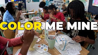 Family Day at Color Me Mine: Pottery Painting Fun!
