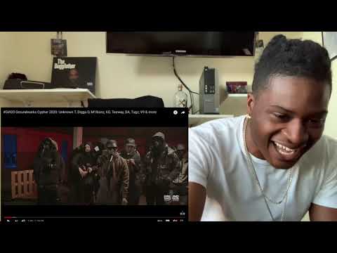 American reacts to #GW20 Groundworks Cypher 2020: Unknown T, Digga D, M1llionz, KO, Teeway (PART 1)