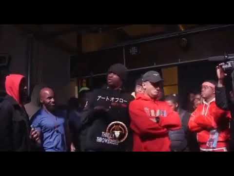 "The Bible's a classic but it's no Illmatic" freestyle performance