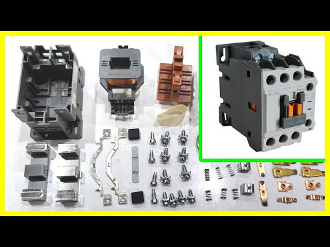 Inside Contactor LS MC-9b - Cấu tạo khởi động từ LS MC-9b