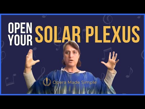 Open your solar plexus | Vocal technique singing lesson with Capucine Chiaudani