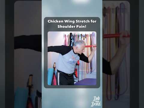 Anatomie & Behandlungswissen Videos – Interaktives Nachschlagewerk für Physio, Massage, Therapie 9 Chicken Wing Shoulder Stretch