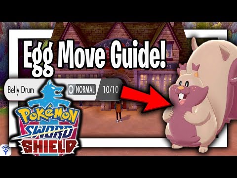How to get and transfer EGG MOVES in POKEMON SWORD and SHIELD? (Guide)