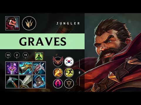 Graves Jungle vs Taliyah - KR Grandmaster Patch 26.02