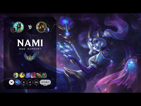 Nami Support vs Nautilus - KR Challenger Patch 12.22