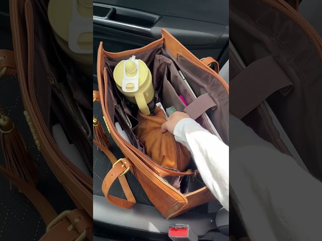 Vídeo relacionado con LOVEVOOK Bolso Universidad Mujer, Gran Bolso Porta PC Impermeable Bolsos de Trabajo Shopper Tote Bolso de Hombro para Oficina Profesora Documentos Uni, 14 Pollici