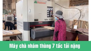 Máy chà nhám thùng 7 tấc tải nặng WM-700RP