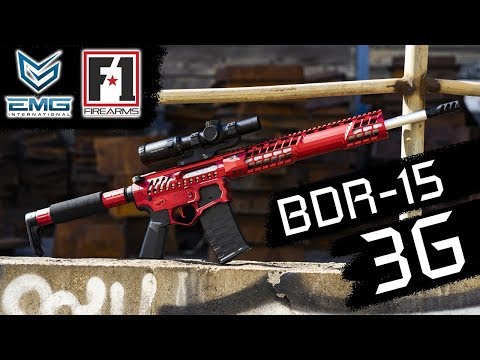 EMG F-1 Firearms BDR-15 3G - Skeletonized AEG Training Rifle - COMING FALL 2018