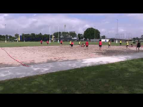Wasps beach rugby game part 1 of 2 20 06 2021