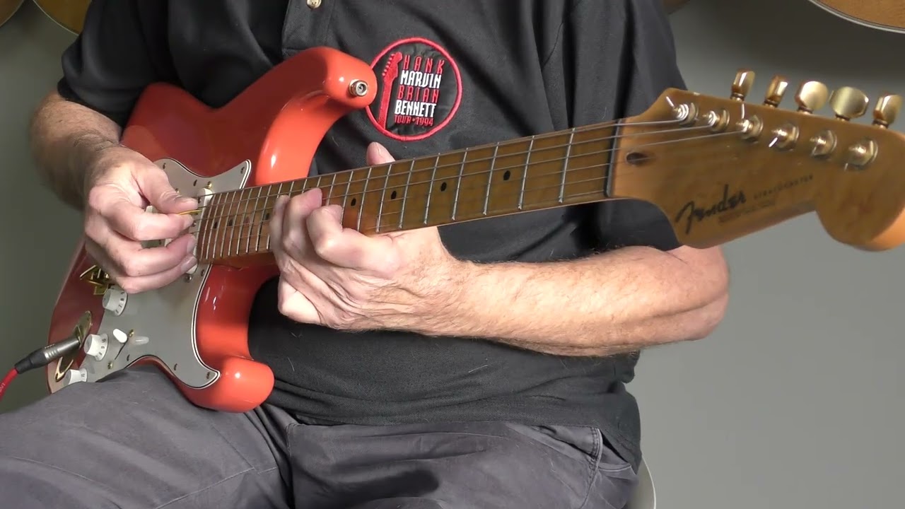 Londonderry Air. The Shadows. Cover played by Phil McGarrick. FREE BT & TABS