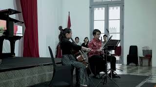 Ananda Sukarlan: Fantasy on the Bugis Folksong Indo Logo. A trio for clarinet, cello & piano