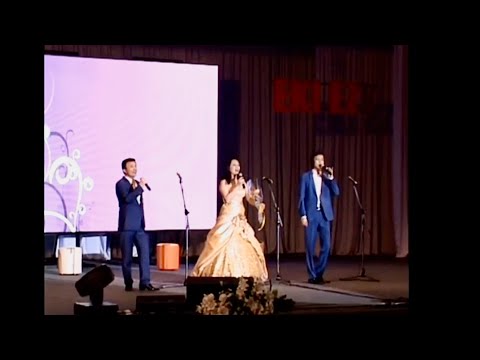 Dimash and his parents ~ Double cut 2013