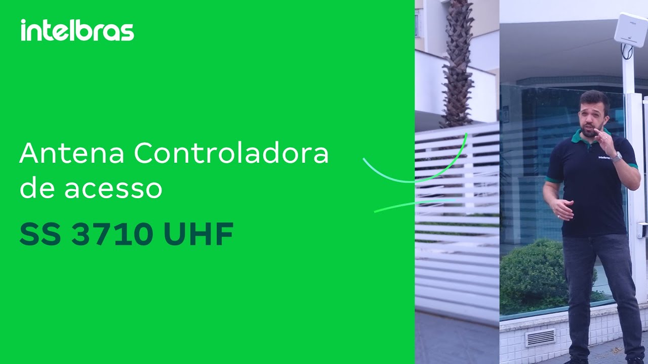 Conheça a Antena Controladora de Acesso SS 3710 UHF #academiadigital