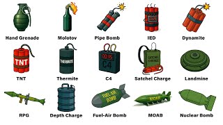 Every Types of Bombs Are Explained in 5 Minutes