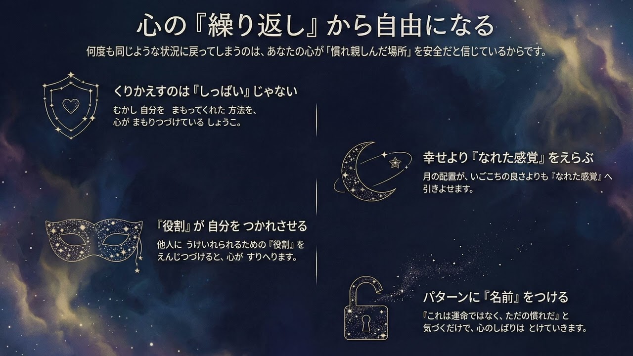 #5.繰り返してしまう失敗を占星術で読み解く【自分を知る為の占星術ラジオ】