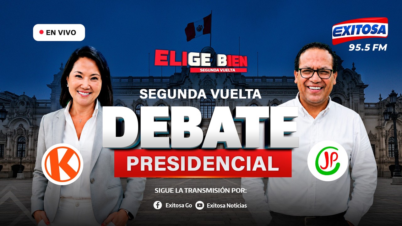 🔴🔵 EN VIVO | DEBATE PRESIDENCIAL: KEIKO FUJIMORI Y ROBERTO SÁNCHEZ DEBATEN SUS PROPUESTAS