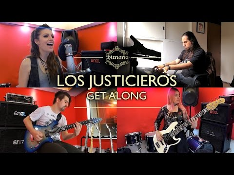 LOS JUSTICIEROS / Get along (Cover latino)