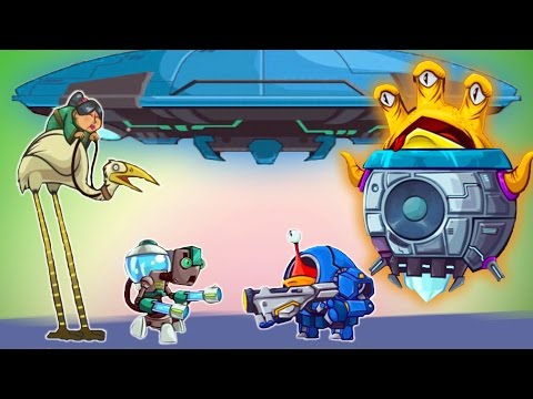 ИНОПЛАНЕТНЫЙ БОСС Tower Conquest Игра про бои и сражения на АРЕНЕ Видео для детей от Cool GAMES