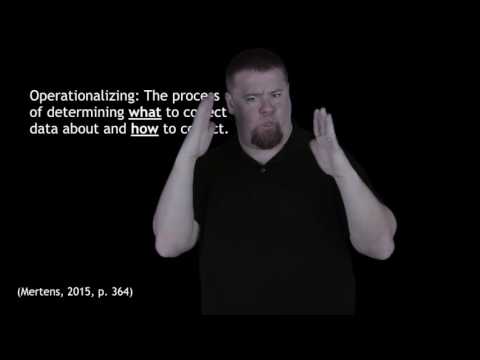 How to Sign Quantitative Research in Auslan