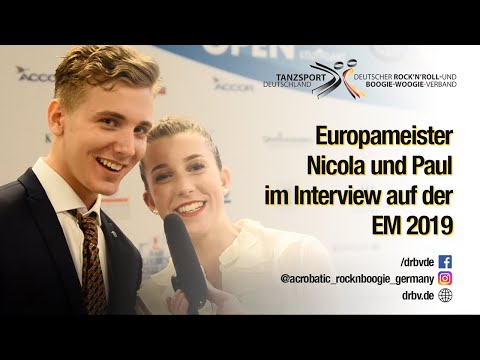 Nicola und Paul im Interview auf der EM 2019