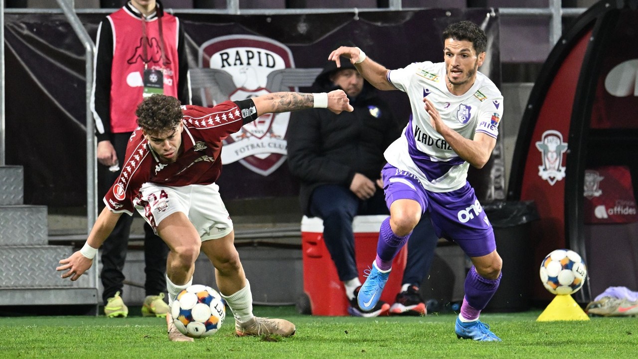 REZUMAT | Rapid - FC Argeș 0-0. Al treilea meci consecutiv fără victorie pentru giuleșteni