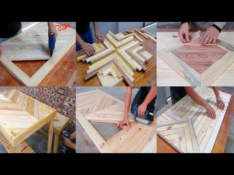 8 Amazing Recycling Ideas Worth Watching For Woodworking Projects From Pallets // Furniture Pallets
