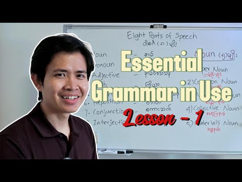 Lesson - 1 Noun/ Essential Grammar in Use Raymond Murphy