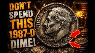 1987-D Roosevelt Dime Worth $30,000 The Rare Dime Collectors Are Hunting Right Now!