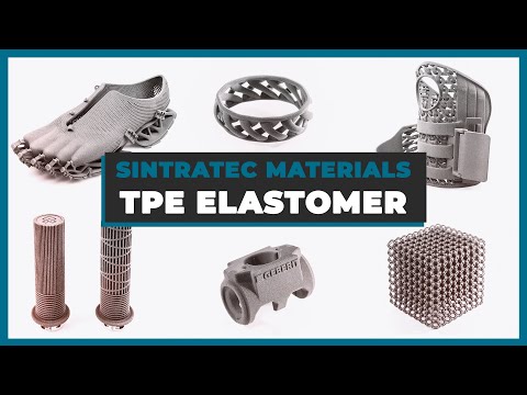 What is TPE? – An introduction to Thermoplastic Elastomer in SLS 3D printing | by Sintratec
