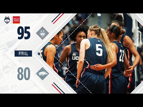 UConn Women's Basketball vs. Arkansas Highlights