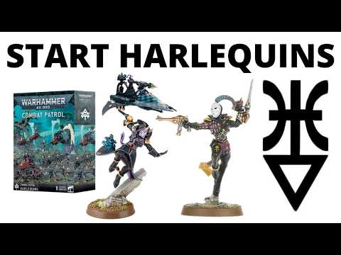 How to Start a Harlequins Army in Warhammer 40K - Beginner Guide to Start Collecting