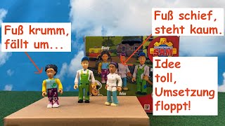 Review - Feuerwehrmann Sam - Familie Flood- Figurenset - 109251079 - von Simba