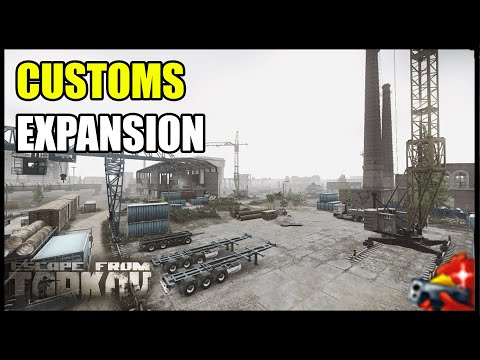 Exploring the new Customs Expansion | Uncut Raid | Escape from Tarkov | 12.7