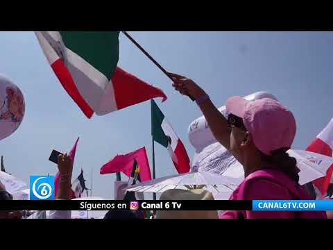Video: Marea Rosa en Zócalo de CDMX hizo el llamado a defender la república