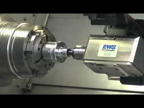 EWS   Nutstoßen auf der Drehmaschine