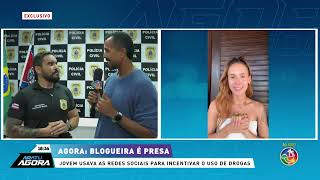 Blogueira Melissa Said presa: Jovem incentivava o uso de drogas nas redes | ARATU AGORA |TV ARATU