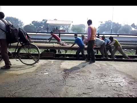 The Last most Meter Gauge rolling stock in action  at Izzatnagar MG tracks March-2016 (Part-II)