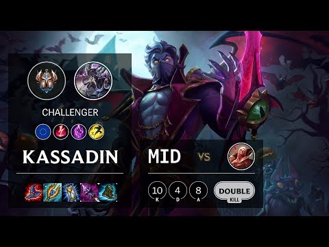 Kassadin Mid vs Vladimir - EUW Challenger Patch 10.4