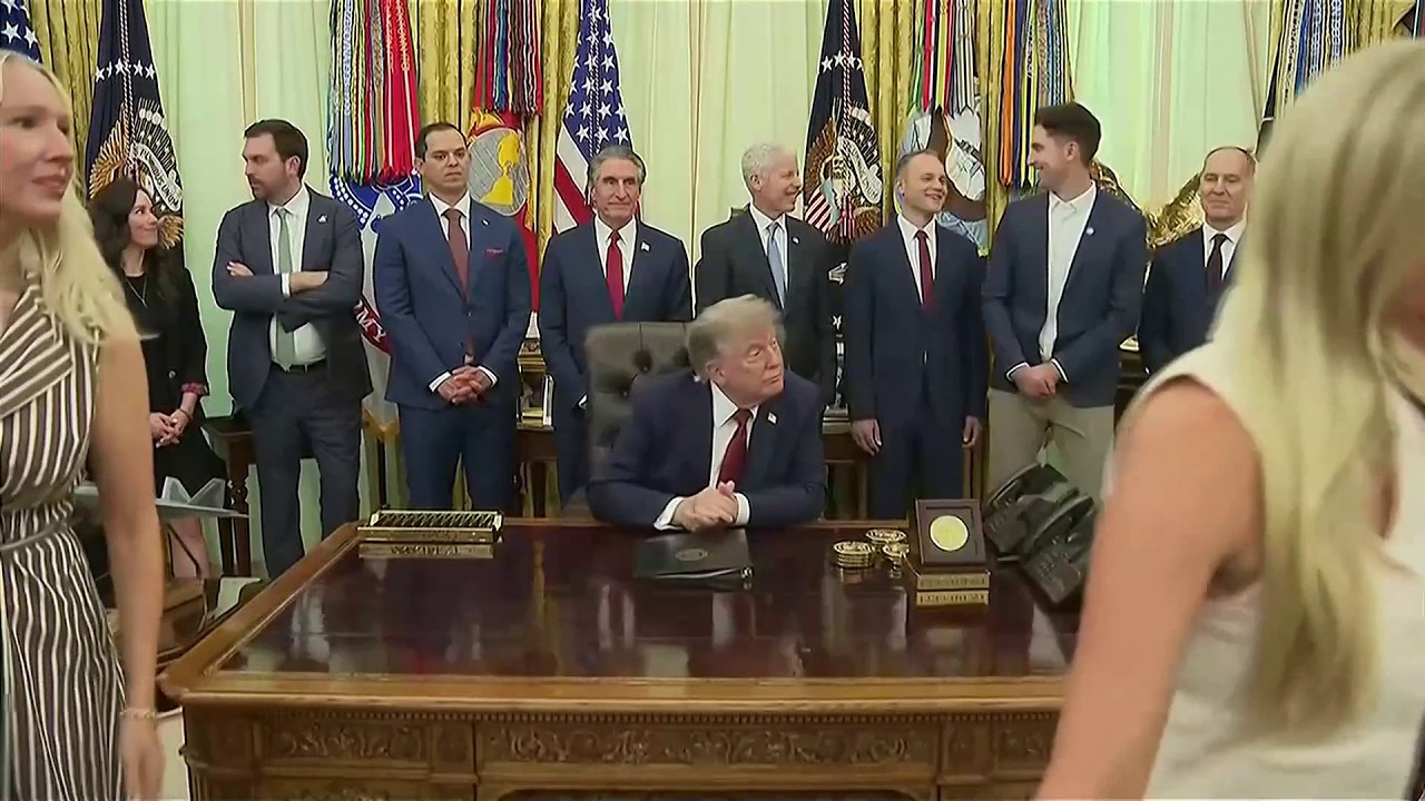 Trump takes Iran, Saudi Arabia questions at nuclear innovation meeting