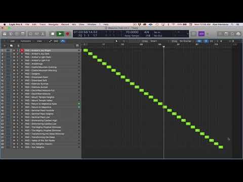 Majestica Pads Vol 2 for MainStage 3/Logic Pro X