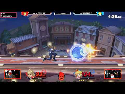 Moth | Strike (ZSS, Wolf) vs HK | JimRude (Peach, Diddy Kong) - PK Fireup #17 Losers Semi Finals