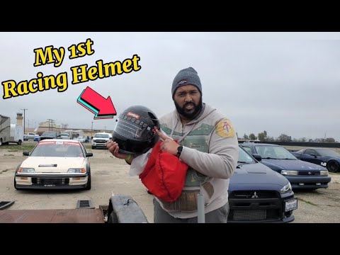 Unboxing & Reviewing My Racequip PRO20 SA2020 Helmet | Why not unbox a Helmet around Racecars right?