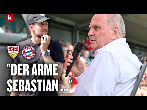 Video Thumbnail: Viele Abgänge beim VfB Stuttgart! Uli Hoeneß hat Mitleid mit Neffe Sebastian | Bundesliga