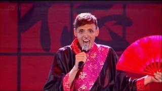 Johnny Robinson is ready for Kylie Minogue - The X Factor 2011 Live Show 2 (Full Version)