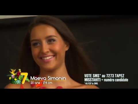 Miss Tahiti 2013 - Candidate 7 - Maeava SIMONIN