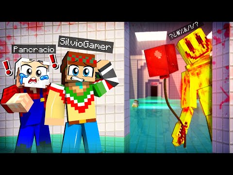 ¡Minecraft PERO... en LOS BACKROOMS! 😨💀💥 SILVIOGAMER MINECRAFT TERROR